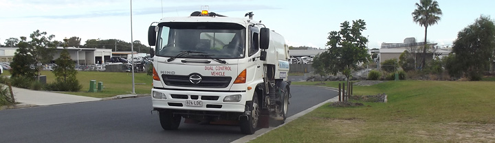 road sweeper truck hire street sweeping trucks